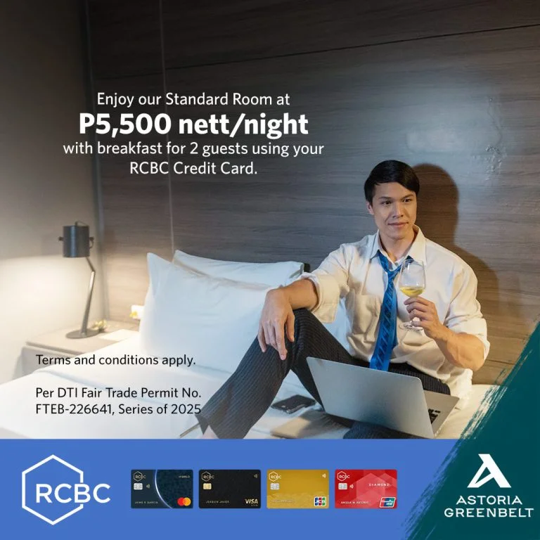RCBC Bankard Promo - Astoria Greenbelt